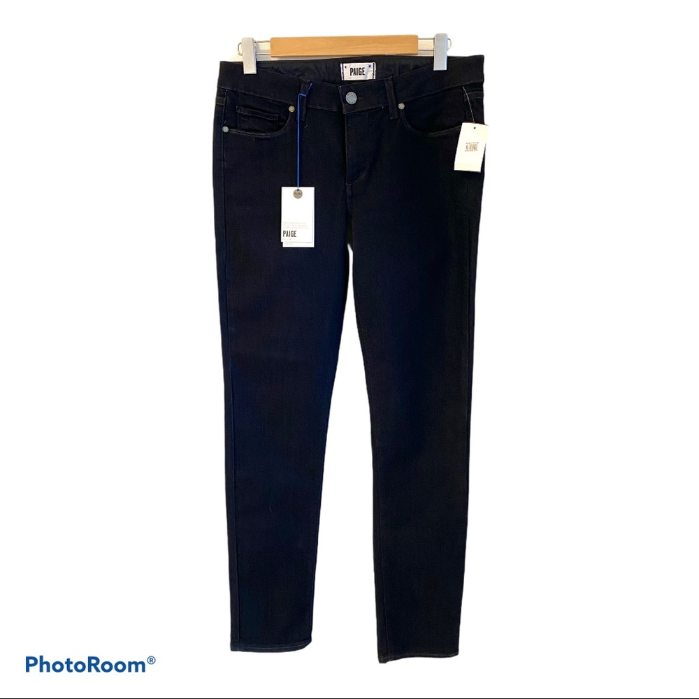 NWT Paige Skyline Mid Rise Skinny Jean Size 31 - Picture 2 of 13